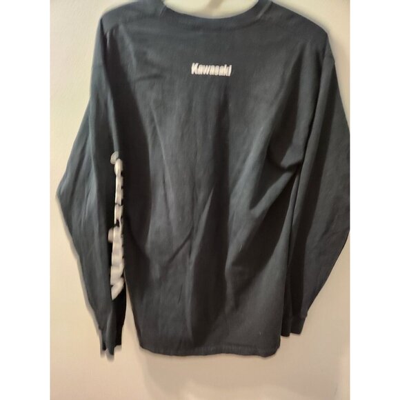Kawasaki Vulcan Long Sleeves T-Shirt Black Medium - Picture 6 of 10